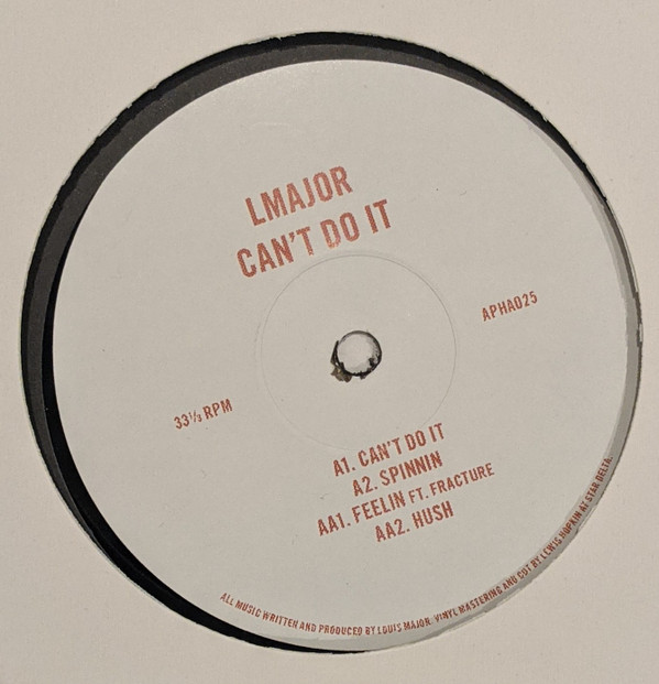LMajor - Can't Do It - Vinyl Record 12" image 1
