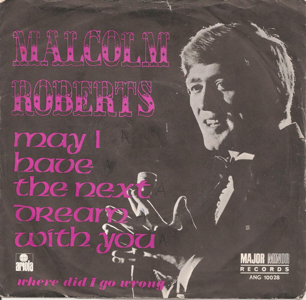 Malcolm Roberts - May I Have The Next Dream With You - Used Vinyl Record image 1