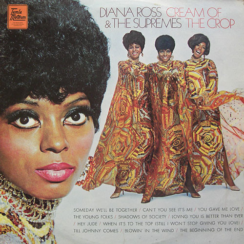 Supremes - Cream Of The Crop - Used Vinyl Record image 1