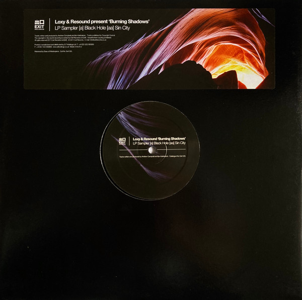 Loxy & Resound - Burning Shadows LP Sampler - Vinyl Record 12" image 1