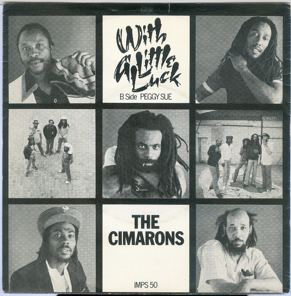 Cimarons - With A Little Luck - Used Vinyl Record 7" image 1