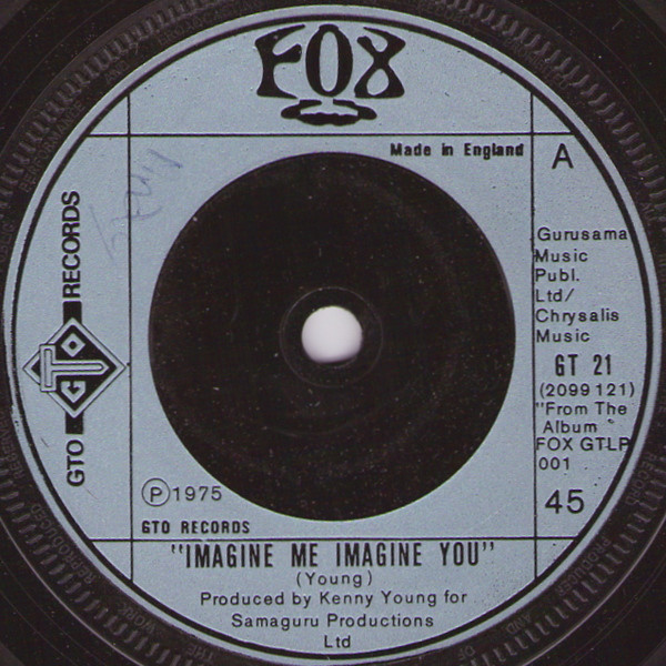Fox - Imagine Me Imagine You - Used Vinyl Record 7" image 1