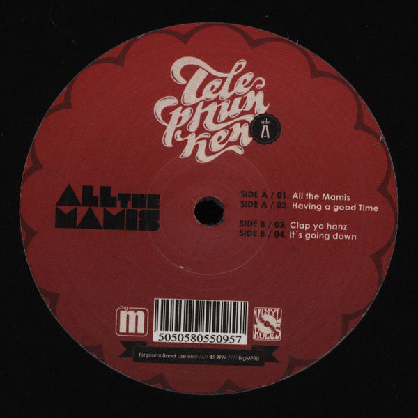 Telephunken - All The Mamis - Vinyl Record 12" image 1