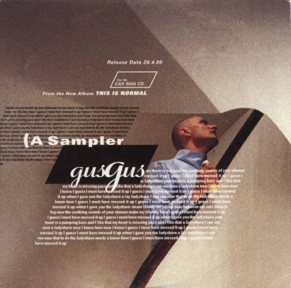 GusGus - A Sampler - Used CD image 1