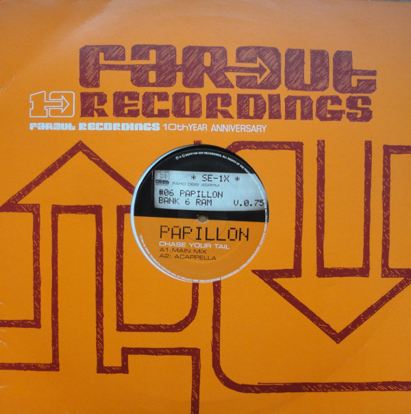 Papillon - Chase Your Tail - Used Vinyl Record 12" image 1