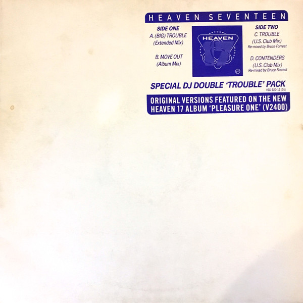 Heaven 17 - Double Trouble - Used Vinyl Record 12" image 1