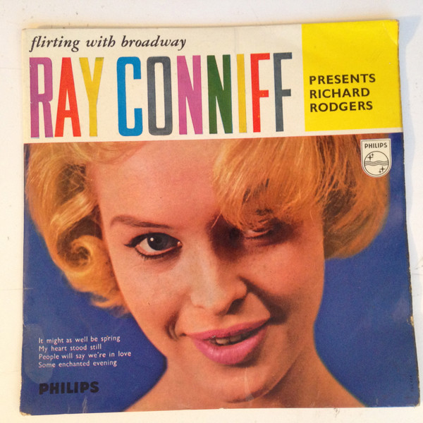 Ray Conniff And His - Flirting With Broadway - Used Vinyl Record 7" image 1