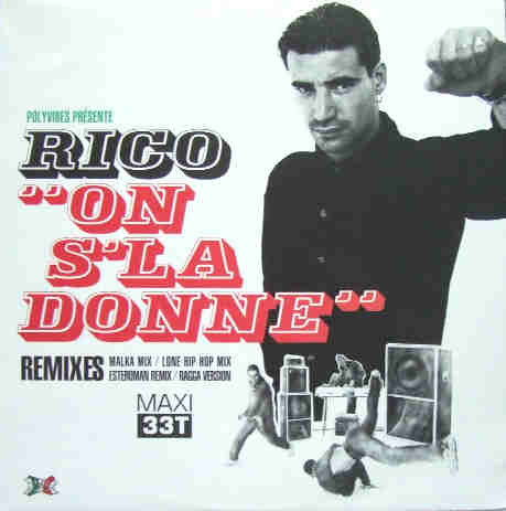 Rico - On S'La Donne Remixes - Used Vinyl Record 12" image 1