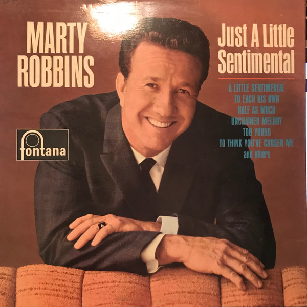 Marty Robbins - Just A Little Sentimental - Used Vinyl Record image 1