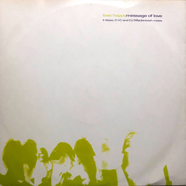 Love Happy - Message Of Love - Used Vinyl Record 12" image 1