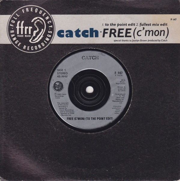 Catch - Free (C'mon) - Used Vinyl Record 7" image 1