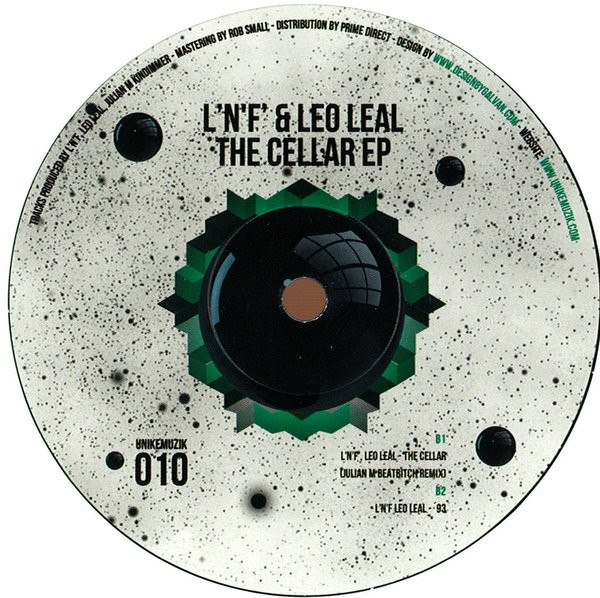 L'N'F - Cellar EP - Vinyl Record 12" image 1