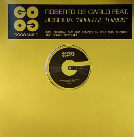 Roberto De Carlo - Soulful Things - Used Vinyl Record 12" image 1