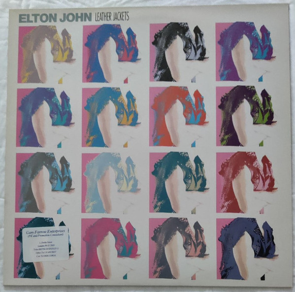 Elton John - Leather Jackets - Used Vinyl Record 12" image 1