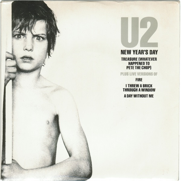 U2 - New Year's Day - Used Vinyl Record 7" image 1