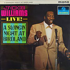 Joe Williams - A Swingin' Night At Birdland - Used Vinyl Record image 1