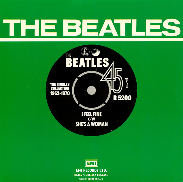 Beatles - I Feel Fine c/w She's A Woman - Used Vinyl Record 7" image 1