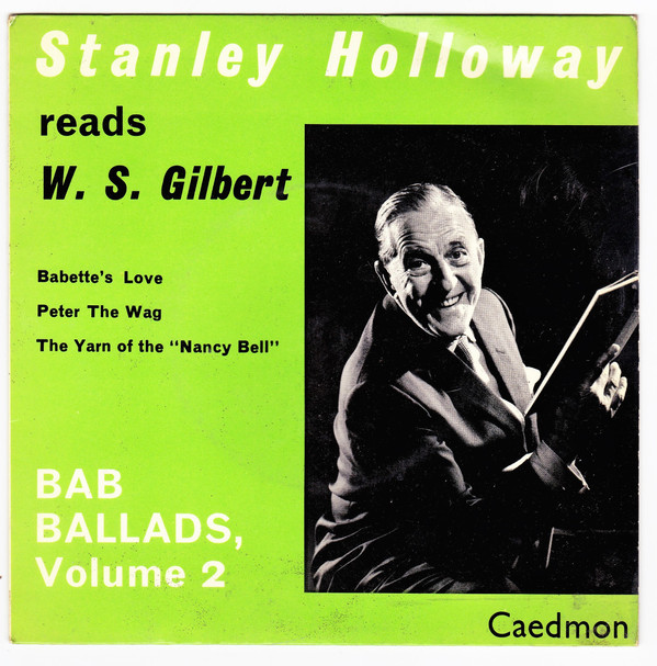 Stanley Holloway - Babs Ballads Of W. S. Gilbert Volume 2 - Used Viny image 1