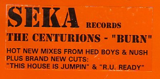 Centurions - Burn - Used Vinyl Record 12" image 1