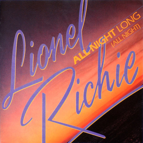Lionel Richie - All Night Long (All Night) - Used Vinyl Record 7" image 1
