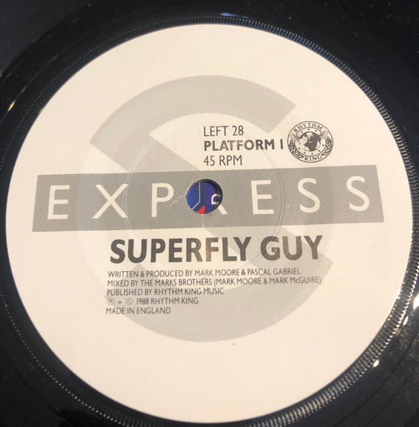 S'Express - Superfly Guy - Used Vinyl Record 7" image 1