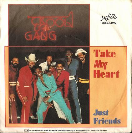 Kool & The Gang - Take My Heart - Used Vinyl Record 7" image 1