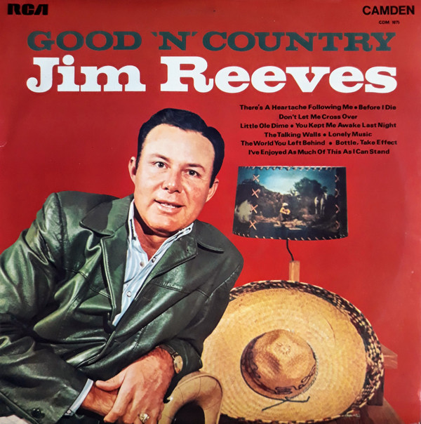 Jim Reeves - Good 'N' Country - Used Vinyl Record image 1