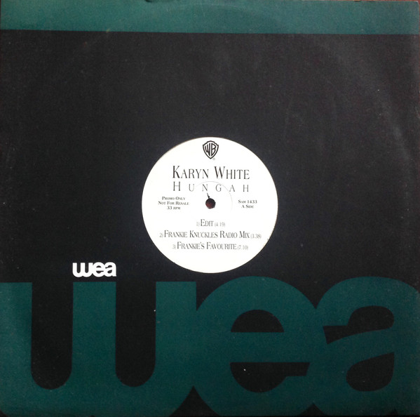 Karyn White - Hungah - Used Vinyl Record 12" image 1