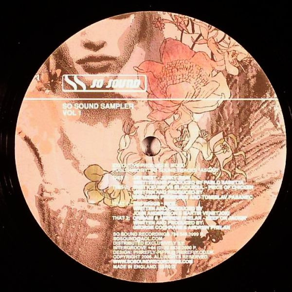 Various - So Sound Sampler Vol 1 - Vinyl Record 12" image 1