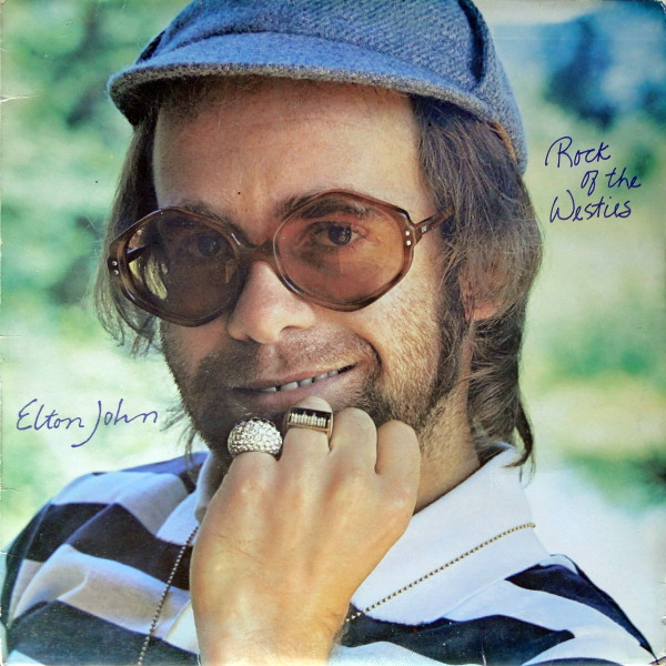 Elton John - Rock Of The Westies - Used Vinyl Record image 1
