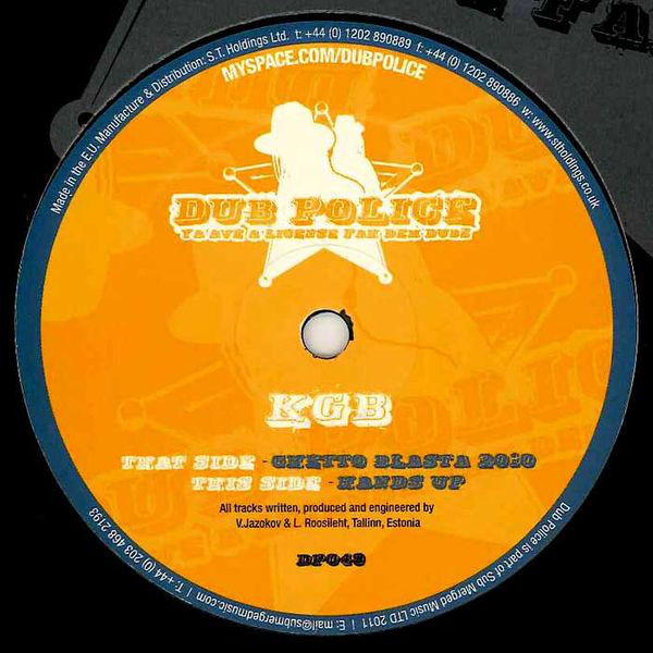 KGB - Ghetto Blasta 2010 / Hands Up - Vinyl Record 12" image 1