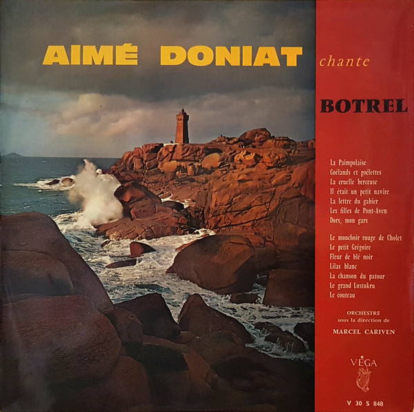 Aime Doniat - Chante Botrel - Used Vinyl Record image 1