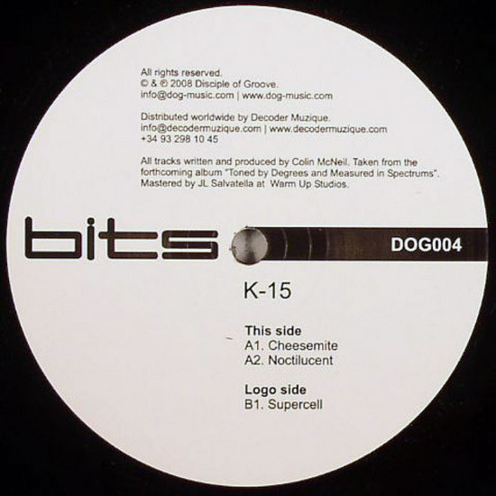 K-15 - Bits - Vinyl Record 12" image 1