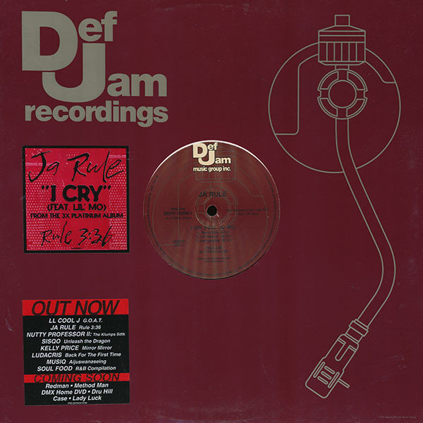 Ja Rule - I Cry - Used Vinyl Record 12" image 1