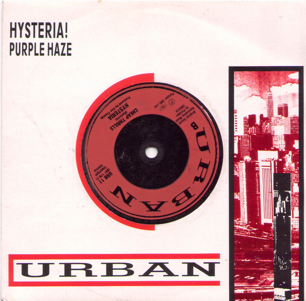 Hysteria! - Purple Haze - Used Vinyl Record 7" image 1