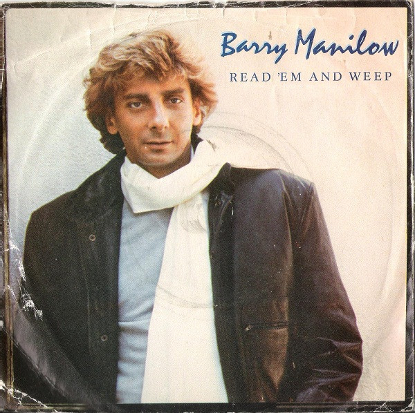Barry Manilow - Read 'Em And Weep - Used Vinyl Record 7" image 1