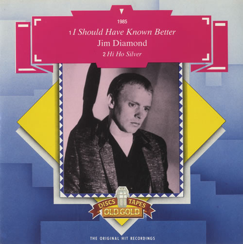 Jim Diamond - I Should Have Known Better - Used Vinyl Record 7" image 1