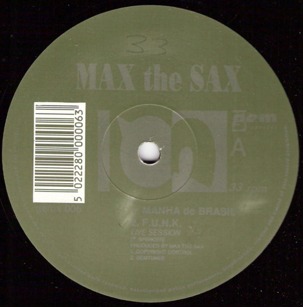 Max The Sax - Manha De Brasil - Used Vinyl Record 12" image 1