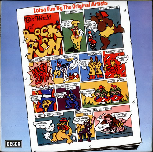 Various - World Of Rock 'n' Fun - Used Vinyl Record image 1
