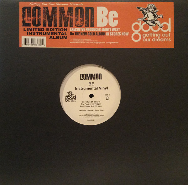 Common - Be (Instrumentals) - Vinyl Record image 1