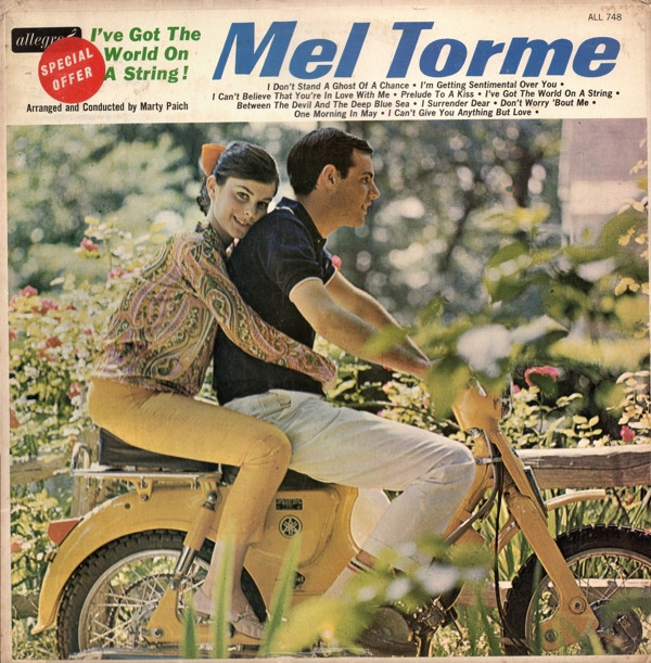 Mel Torme - I've Got The World On A String ! - Used Vinyl Record image 1