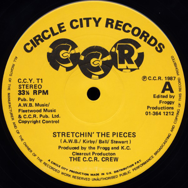 C.C.R. Crew - Stretchin' The Pieces - Used Vinyl Record 12" image 1