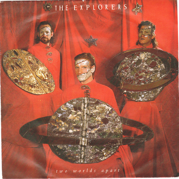 Explorers - Two Worlds Apart - Used Vinyl Record 7" image 1