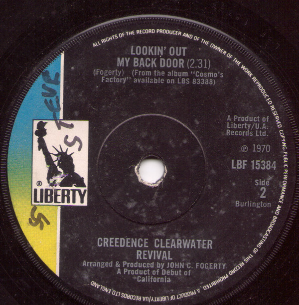 Creedence Clearwater - Long As I Can See The Light - Used Vinyl Record image 1