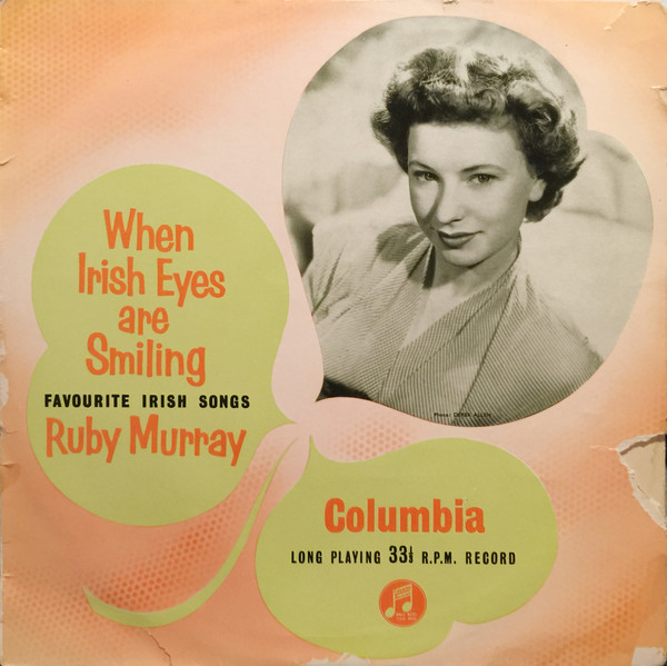 Ruby Murray - When Irish Eyes Are Smiling - Used Vinyl Record image 1
