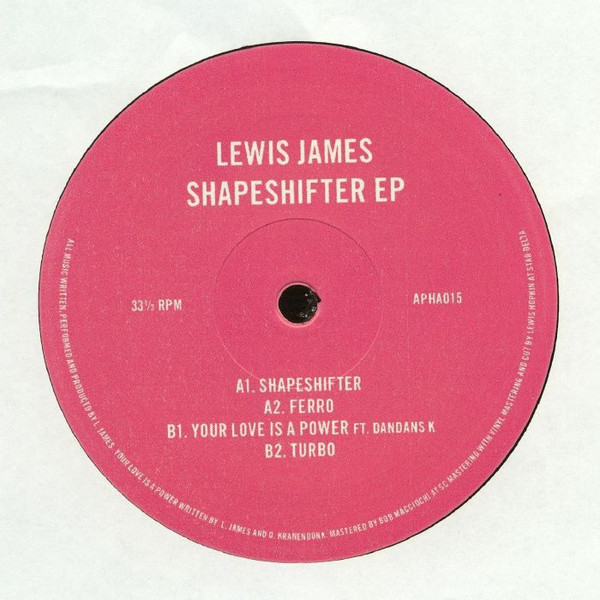 Lewis James - Shapeshifter EP - Vinyl Record 12" image 1