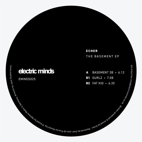 Echer - Basement EP - Vinyl Record 12" image 1