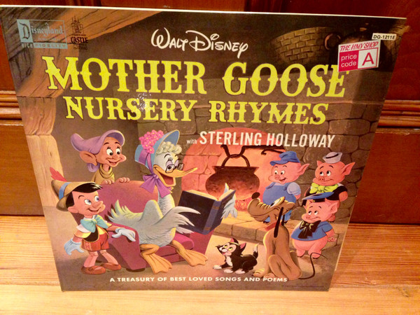 Sterling Holloway - Mother Goose Nursery Rhymes - A Treasury Of Best Lo image 1