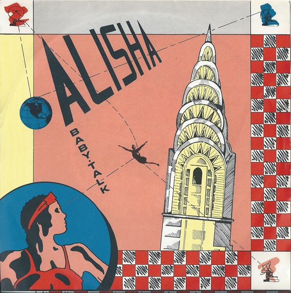 Alisha - Baby Talk - Used Vinyl Record 7" image 1