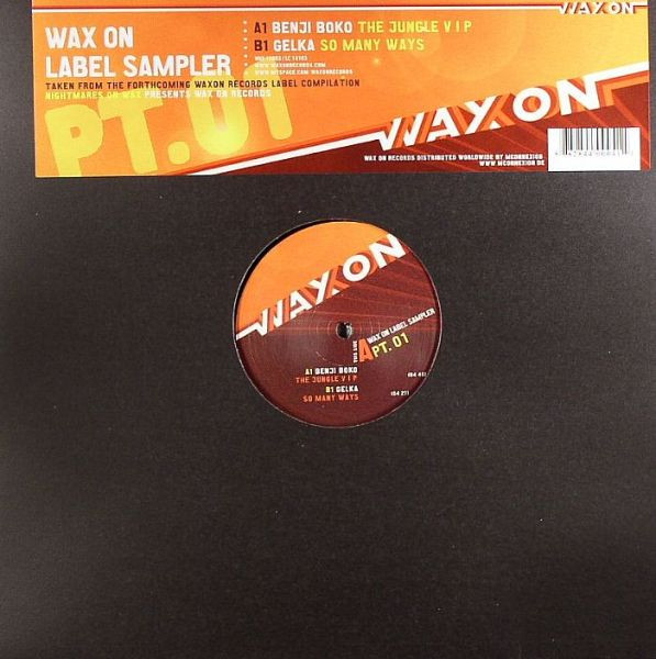 Various - Wax On Label Sampler Pt. 1 - Vinyl Record 12" image 1